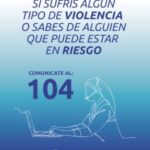 La línea 104 brinda asesoramiento y asistencia contra la violencia de género