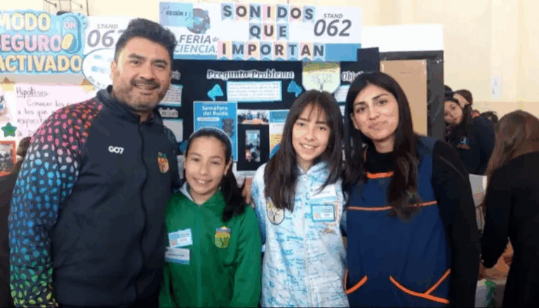 Dos chicas de una escuela de La Punta llegan a lo más alto de la Feria de Ciencia Nacional