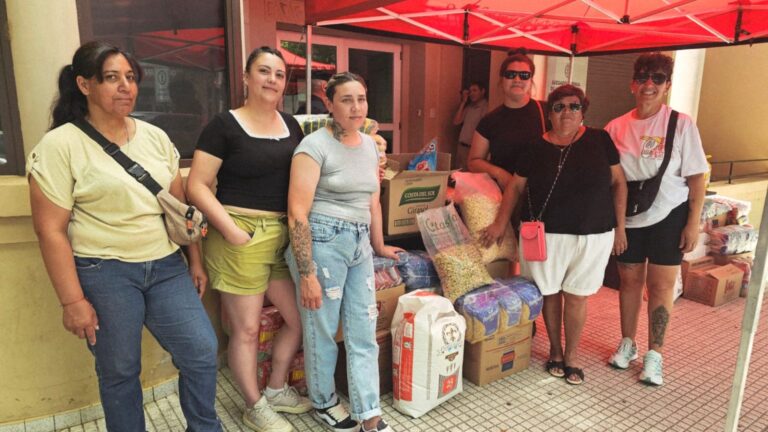 Con dinero incautado del narcotráfico, entregaron alimentos a dos comedores de Villa Mercedes