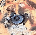 Creen haber descubierto un OVNI estrellado en medio del Sahara