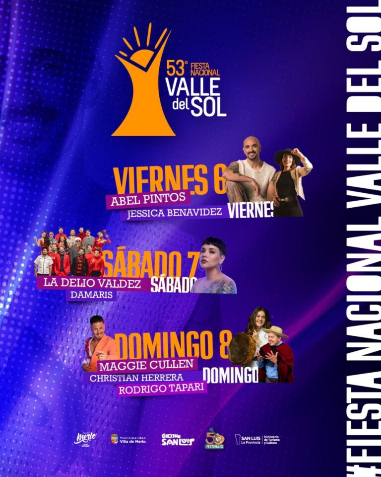 La Provincia se prepara para un fin de semana de grandes festivales