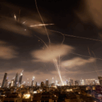 Oleada de misiles entre Israel e Irán