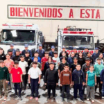 “El Fortín” formará a 18 niñas para que se conviertan en futuras bomberas
