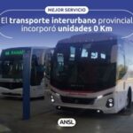El transporte interurbano provincial incorporó unidades cero kilómetro
