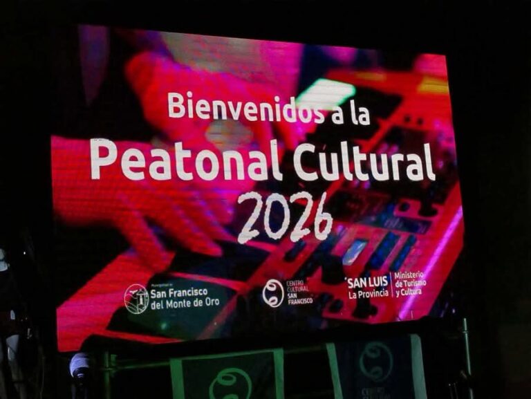 Con la peatonal cultural, San Francisco vive la temporada a pleno