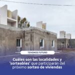 Cuáles son las localidades y ‘sorteables’ que participarán del próximo sorteo de ‘Tenemos Futuro’