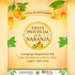 Cuenta regresiva para la Fiesta Provincial de la Naranja 2025 en Luján