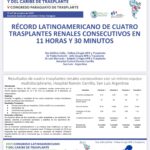 El sistema público de salud fue reconocido por realizar cuatro trasplantes en 11 horas