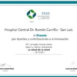 El Hospital Carrillo recibió un prestigioso reconocimiento de la Fundación FESS por su innovación