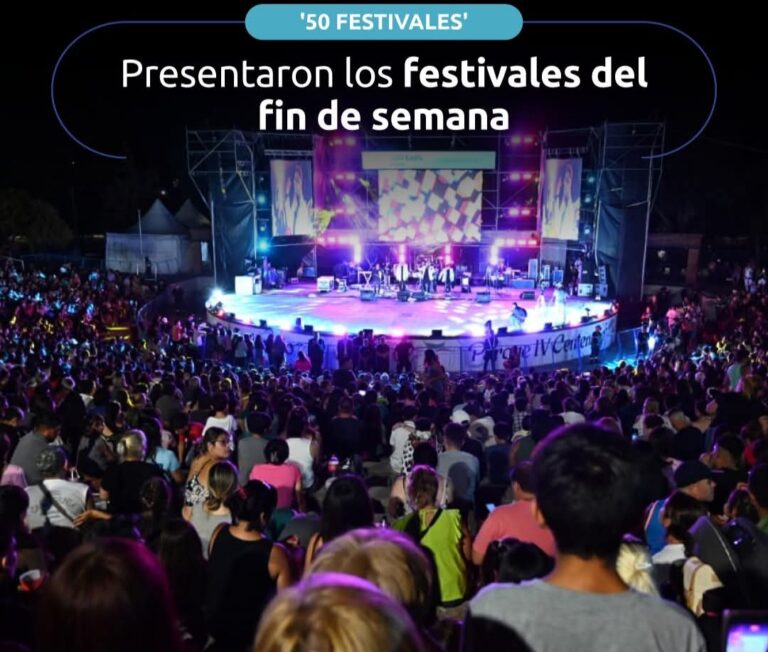 Presentaron los festivales del fin de semana, que tendrán por sede la ciudad de San Luis y Lafinur