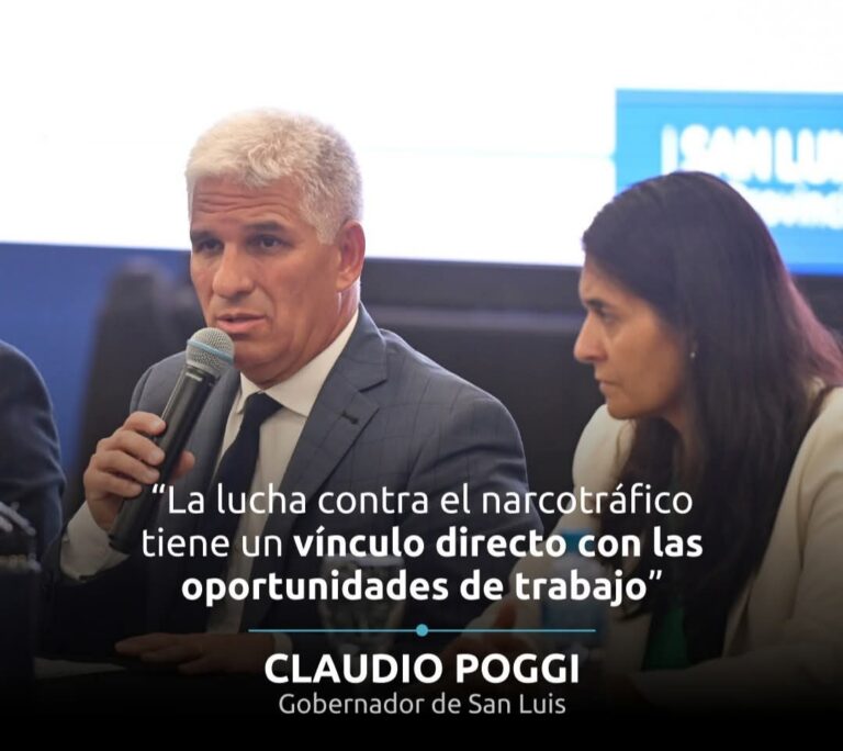 “La lucha contra el narcotráfico tiene un vínculo directo con las oportunidades de trabajo”
