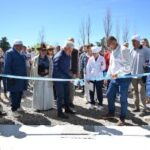 Claudio Poggi inauguró una bodega, fábrica de aceite y nuevos espacios productivos en Sol Puntano
