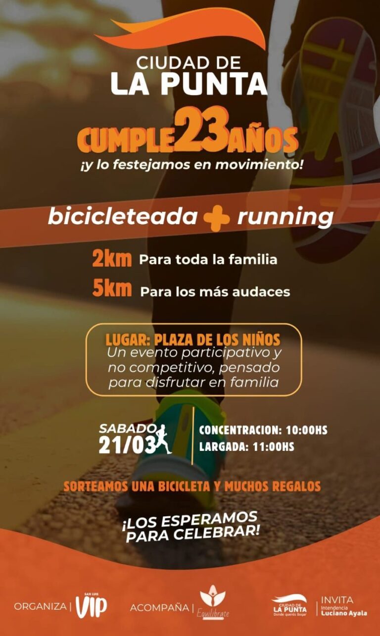 La Punta celebra sus 23 años con una jornada deportiva y recreativa en la Plaza de los Niños