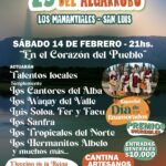 Los Manantiales celebrará el 23° Festival Provincial del Algarrobo