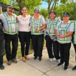 Realizaron reuniones con bomberos y preventores de dos localidades