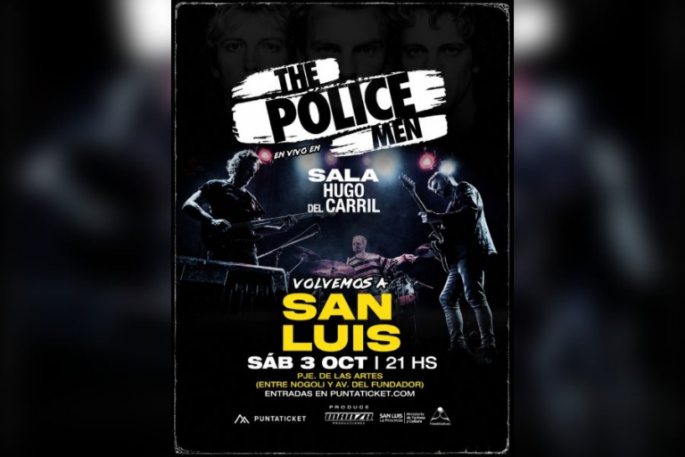 The Police Men regresa a San Luis con un homenaje al histórico trío británico