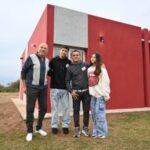 Poggi entrega la primera casa construida durante su segunda gestión