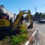 La obra de gas natural se extiende por el barrio Serranías Puntanas