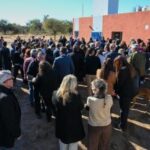 Claudio Poggi anunció que entregará las viviendas de Quines el 1º de agosto