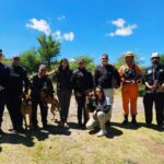 Certificaron binomios de búsqueda de personas en San Luis