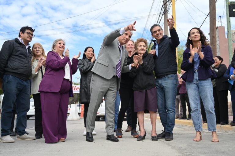Poggi participó de la inauguración de obras del plan municipal ‘Mejorando tu cuadra’