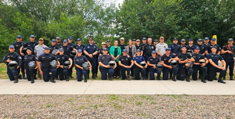 El ISSP ya cuenta con sus primeros Operadores de Moto Nivel 1