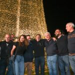 Juana Koslay encendió el ‘Árbol de tus Sueños’ acompañados del Gobernador