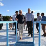 El Gobierno presentó las mejoras de la Estación de Bombeo N°5 de la Villa de Merlo