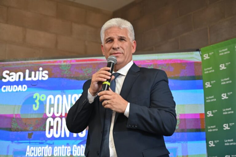 Poggi afirmó que en 2026 los ejes centrales de Gobierno serán educación, trabajo y vivienda