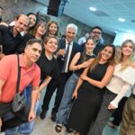 Claudio Poggi brindó con los empleados públicos por un próspero año 2026