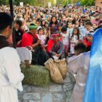 Cientos de niños vivieron la tradicional Bajada de los Reyes Magos en Juana Koslay