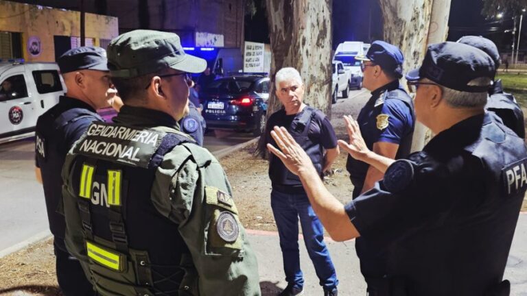 Primer operativo conjunto entre las Fuerzas de Seguridad Nacionales y Provinciales en San Luis capital