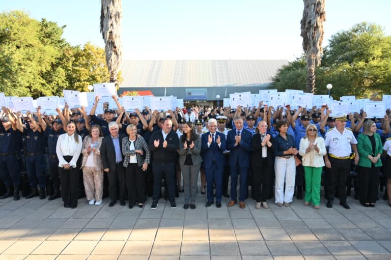 Egresaron más de 80 agentes del Instituto Superior de Seguridad Pública