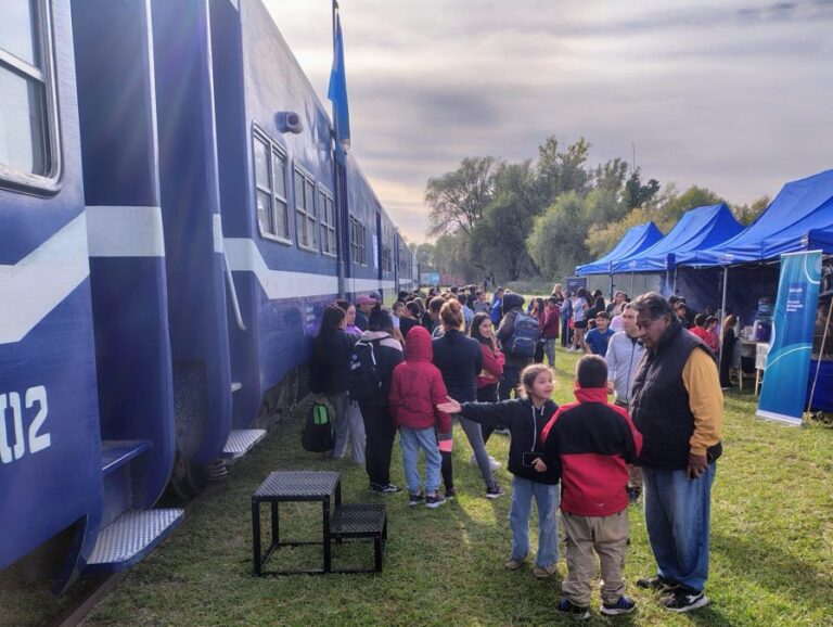 El Tren de Capital Humano brindará atención en Villa Mercedes hasta el viernes 24