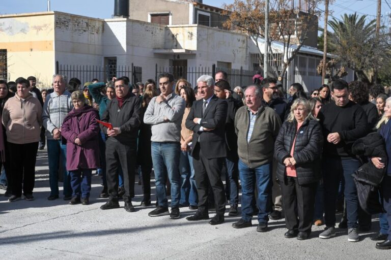 Poggi e Hissa inauguraron obras integrales pertenecientes al programa ‘Mejorando tu Cuadra’