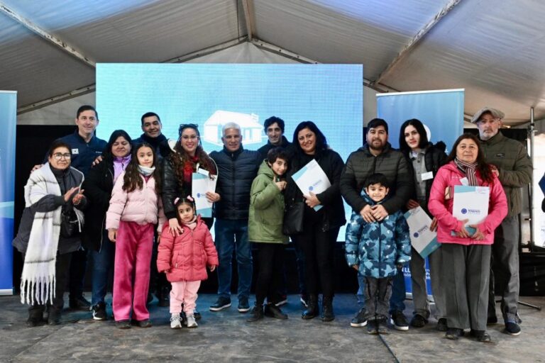 Preadjudicaron las viviendas de 60 familias villamercedinas que cumplieron con todos los requisitos