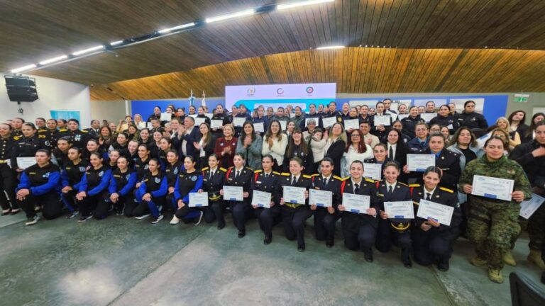 San Luis fue sede del 2º Congreso Regional de Mujeres de las Fuerzas de Seguridad
