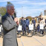 Poggi anunció la construcción de un polideportivo techado para la escuela ‘María Auxiliadora’