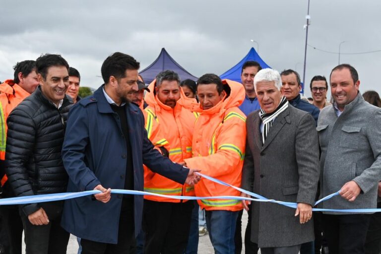 Inauguraron las obras de reconstrucción de los puentes frente al Hospital ‘Ramón Carrillo’
