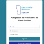El sistema de autogestión para beneficiarios del Plan de Inclusión sumó una función