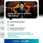 ‘El Circo’, de Charles Chaplin, llega al ciclo ‘Jueves de Cine’