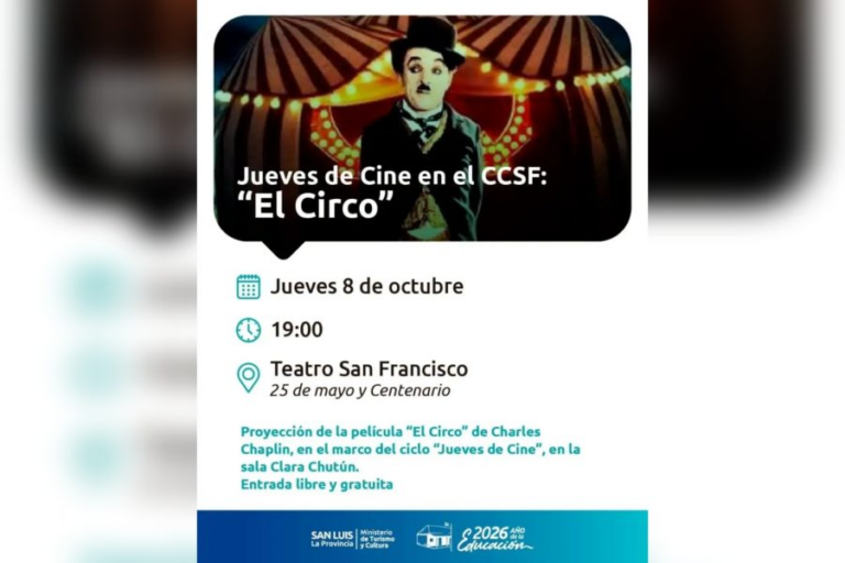 ‘El Circo’, de Charles Chaplin, llega al ciclo ‘Jueves de Cine’
