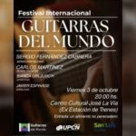 Llega una nueva edición del ‘Festival Internacional Guitarras del Mundo’