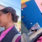 Pensó que era una estatua de Messi, se acercó para tocarlo y se asustó como nunca en su vida: “Chicas, ayuda”