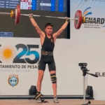 Mario Fidel Zeballo, el joven de Tilisarao que se consagró campeón nacional de levantamiento de pesas