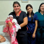 La primera bebé argentina de 2026 nació en San Luis