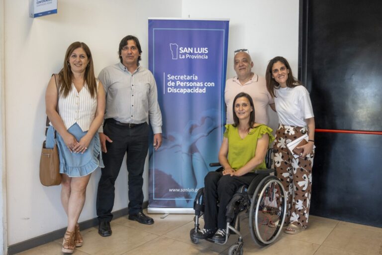 La secretaría de Discapacidad estrecha lazos con el ministerio de Capital Humano de la Nación